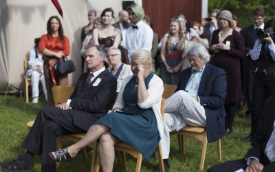 Brudgumens familj