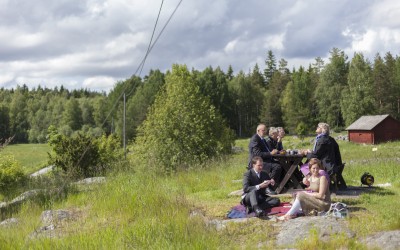 Stillsamt fika i det gröna