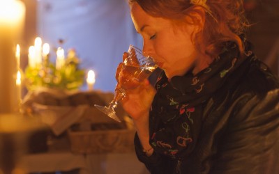 Teresa vid middagen